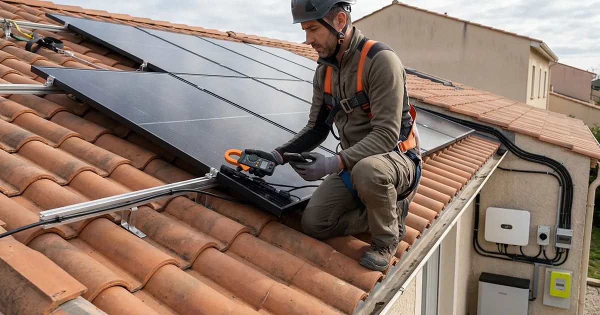 Installation photovoltaïque dans la Seine-Saint-Denis