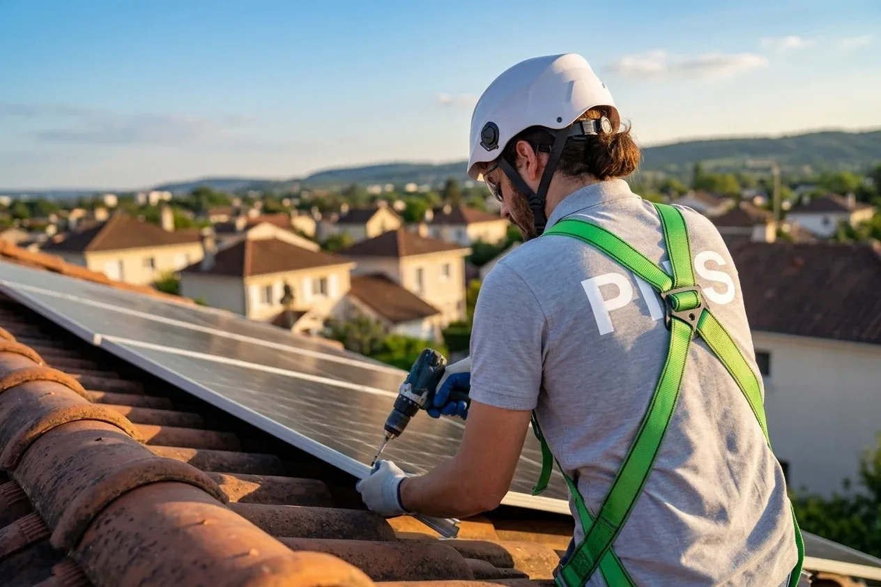 Installation de panneaux solaires en toiture à Le Blanc-Mesnil