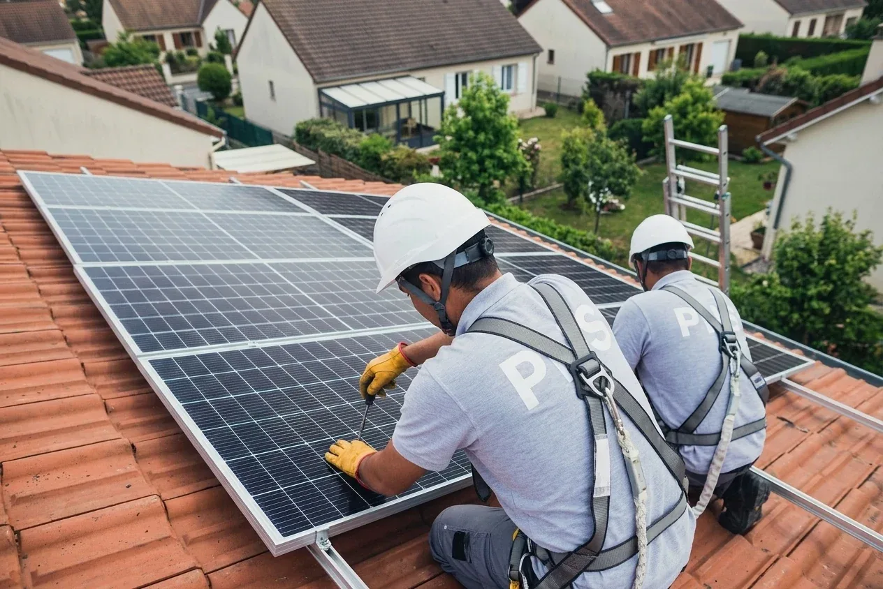 Installation de panneaux solaires en toiture à Sevran