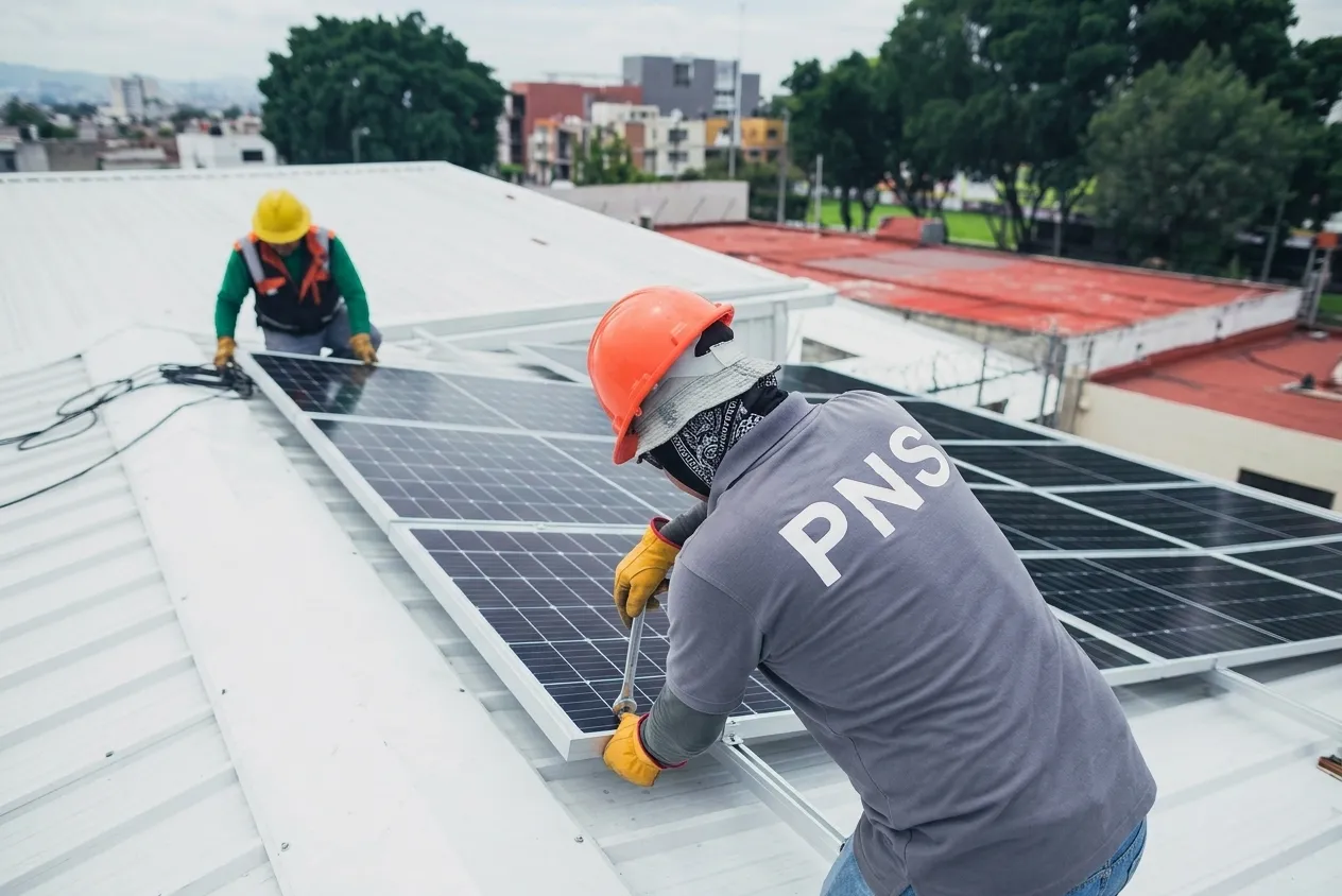 Installation photovoltaïque dans la Seine-Saint-Denis